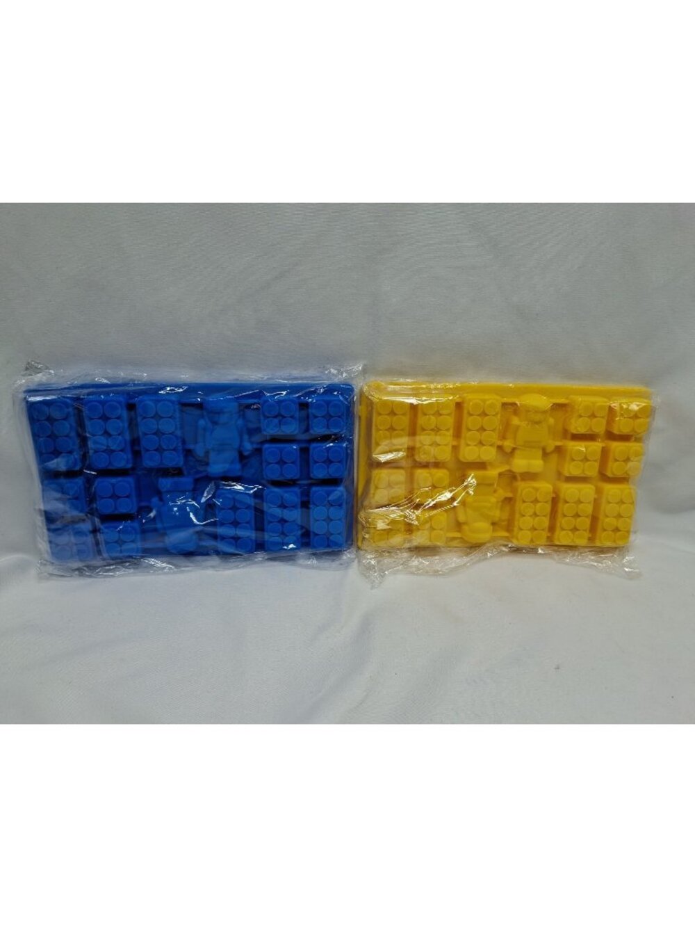 Building Brick Mini Figure Blocks Silicone Candy Chocolate Ice Jello Molds Party